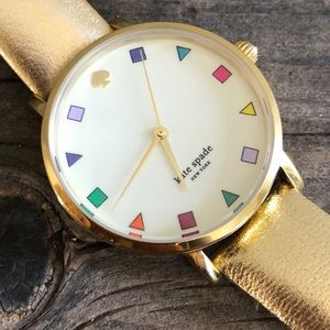 Kate Spade Gold Leather Watch